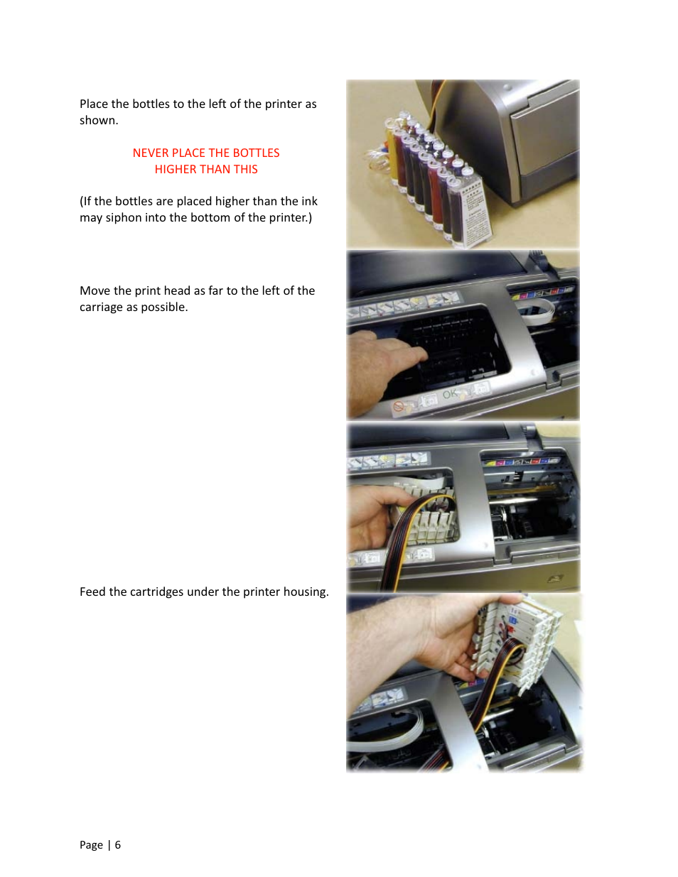 Xpres Subli-Print Epson R1800: Feeder System Troubleshooting Guide User Manual | Page 6 / 17