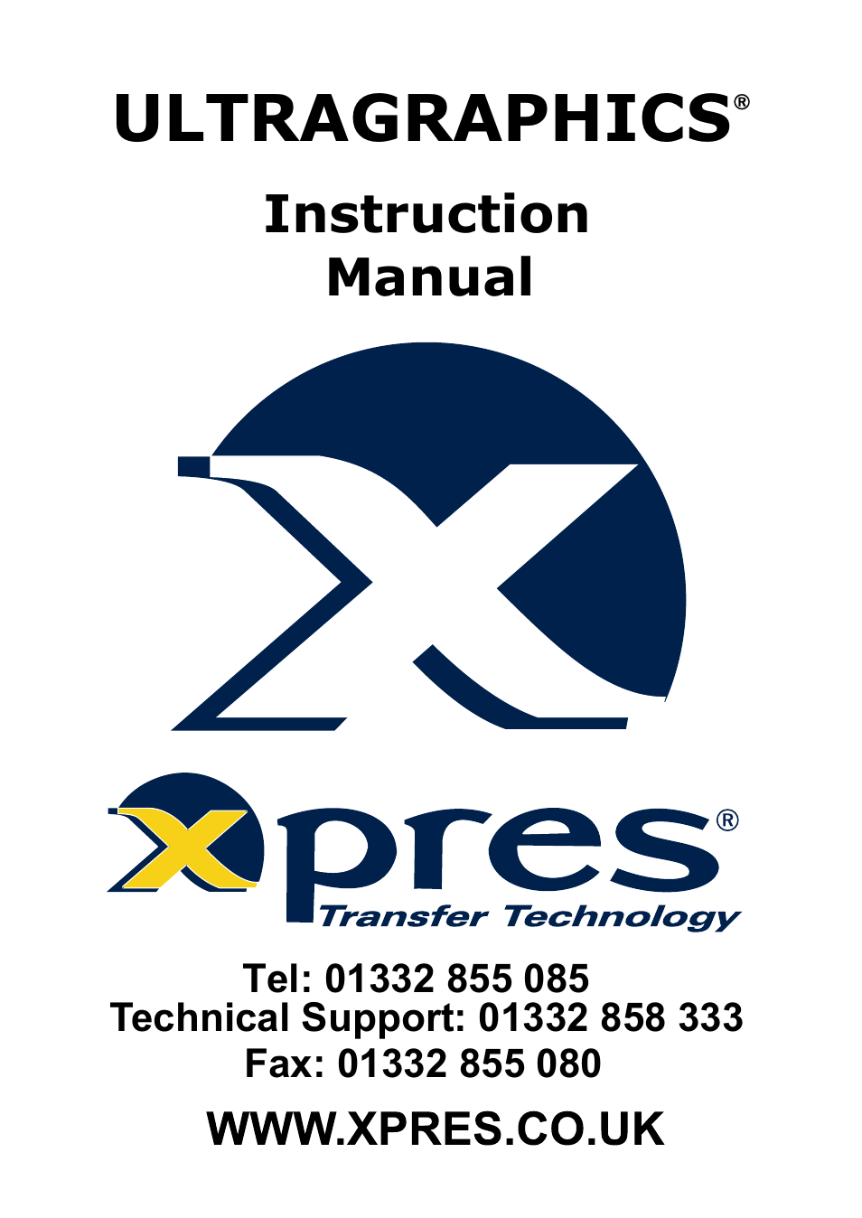 Xpres Cut Plus: Ultragraphics Roland CX-24 system Manual User Manual | 15 pages