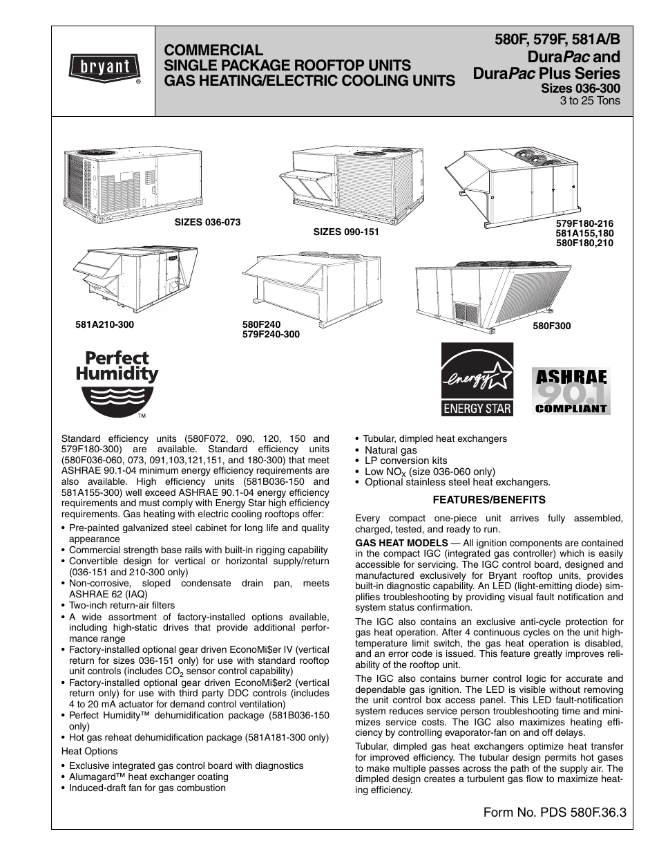 Bryant 581A/B User Manual | 268 pages