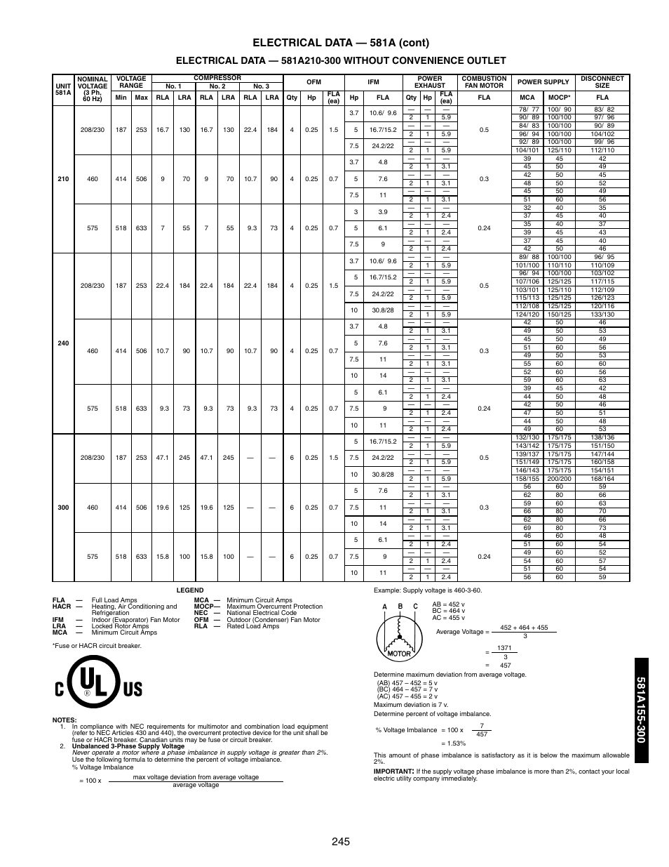 581a210-300 | Bryant 581A/B User Manual | Page 245 / 268