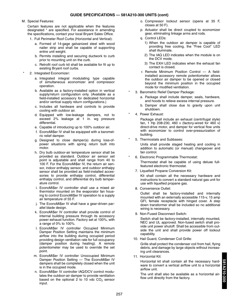 Bryant 581A/B User Manual | Page 257 / 268