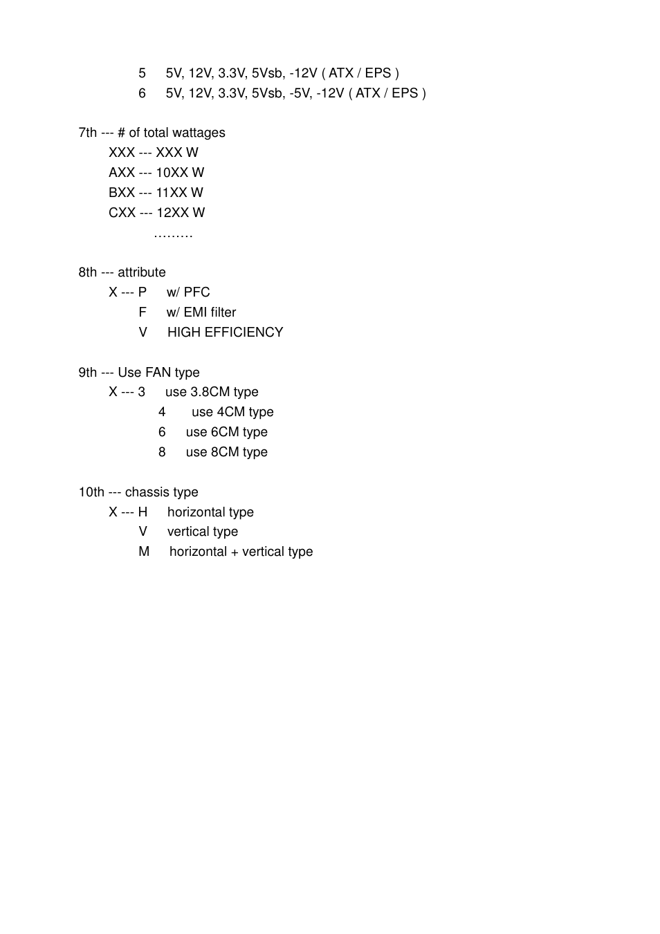 Zippy M1S2-5500V4H User Manual | Page 3 / 12