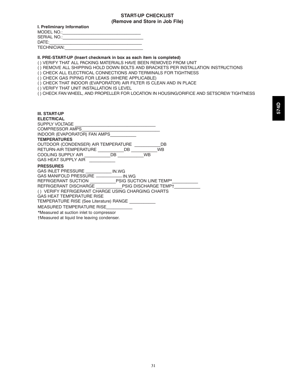 Bryant 574D User Manual | Page 31 / 32