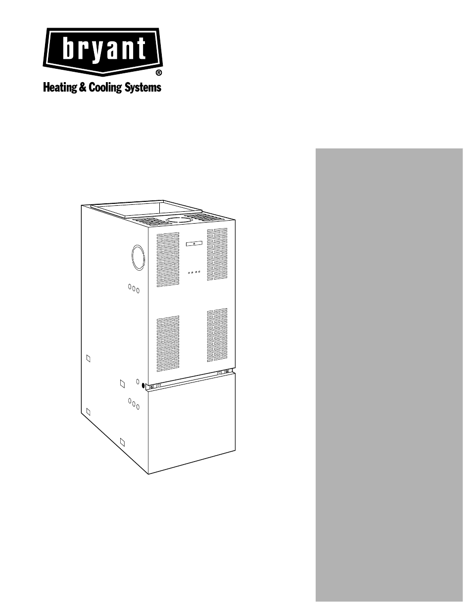 Bryant 369AAN User Manual | 8 pages