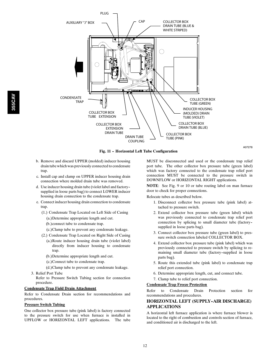 Bryant SERIES A 355CAV User Manual | Page 12 / 62