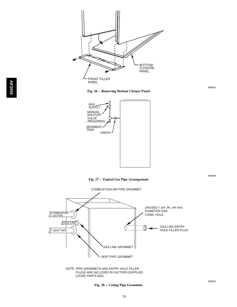 Bryant SERIES A 355CAV User Manual | Page 24 / 62