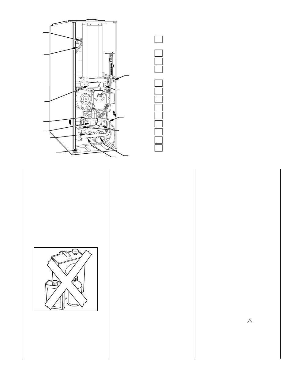 Downflow/horizontal furnace components, Important facts, Safety considerations | Bryant 373LAV  EN User Manual | Page 3 / 12