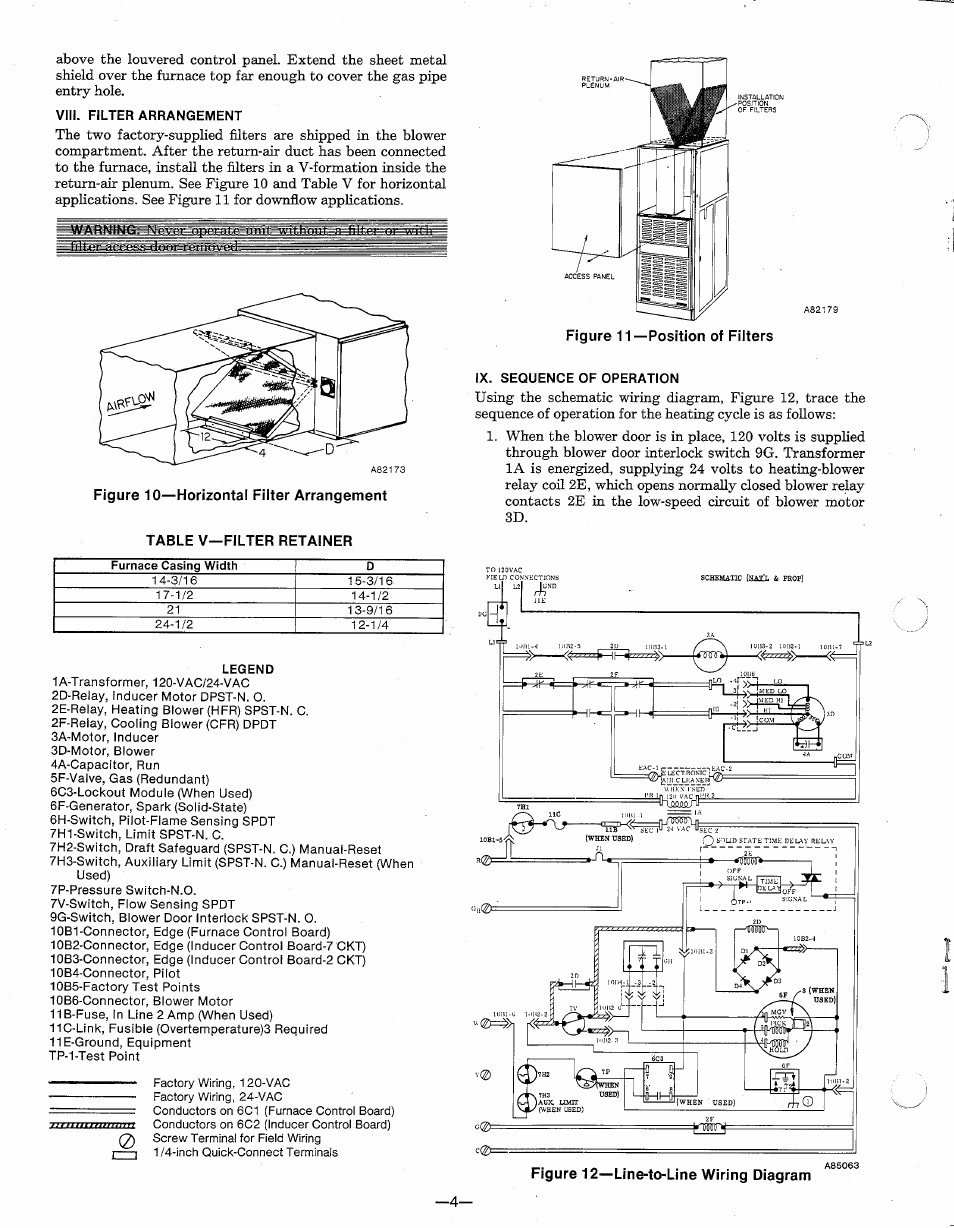 Viii. filter arrangement | Bryant 376B User Manual | Page 4 / 8