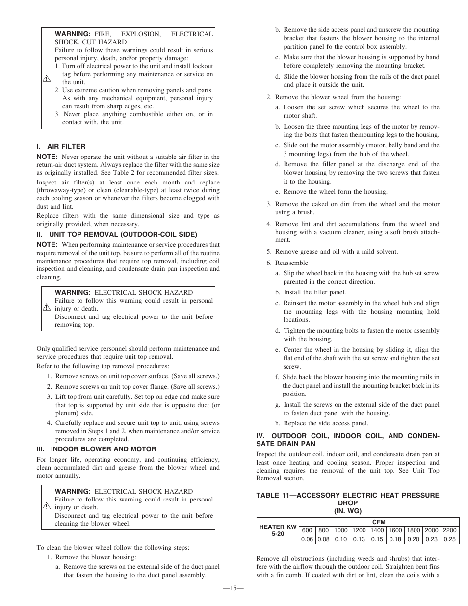 Bryant 564B User Manual | Page 15 / 20