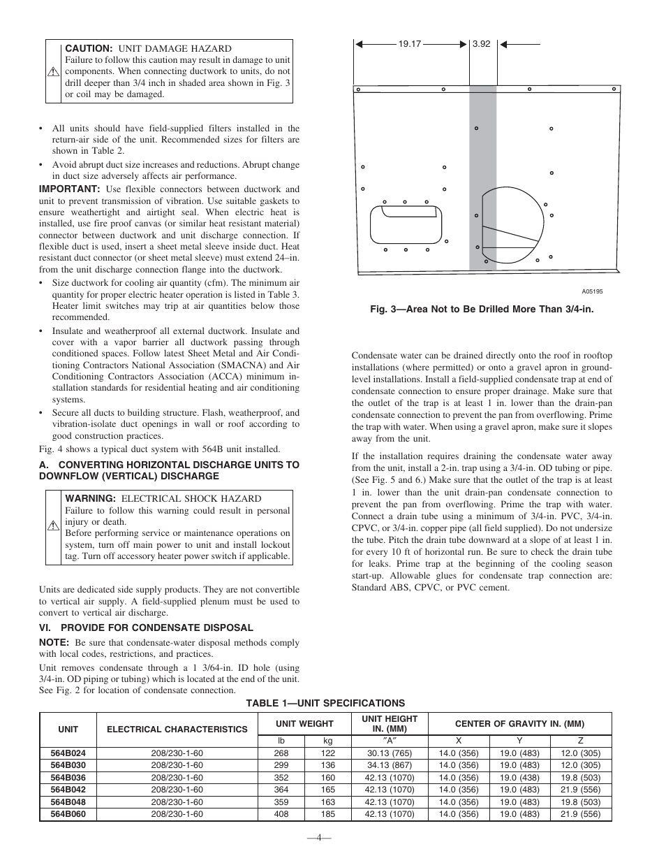 Bryant 564B User Manual | Page 4 / 20