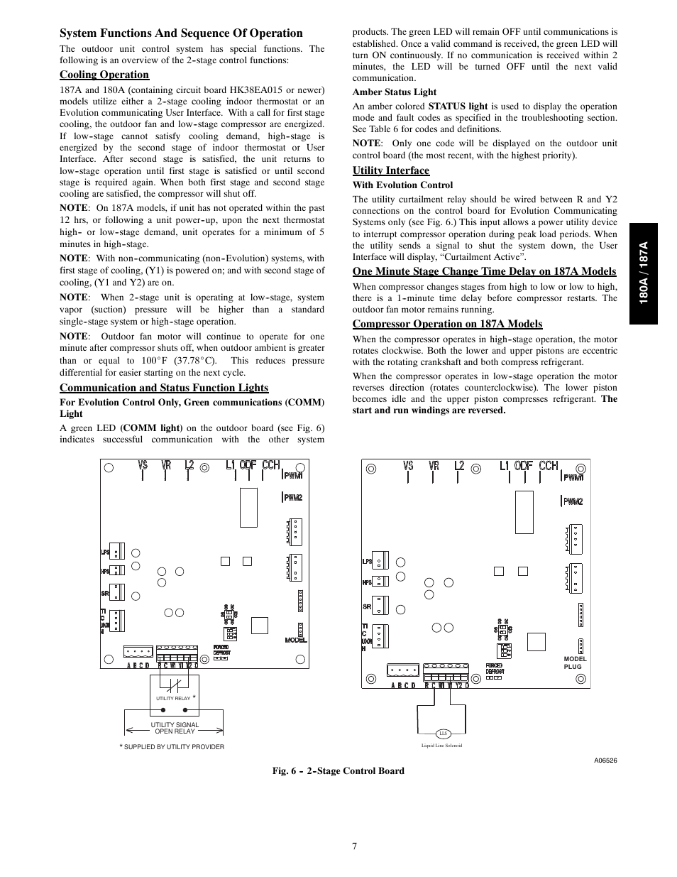 System functions and sequence of operation | Bryant Air Conditeners 180A User Manual | Page 7 / 16