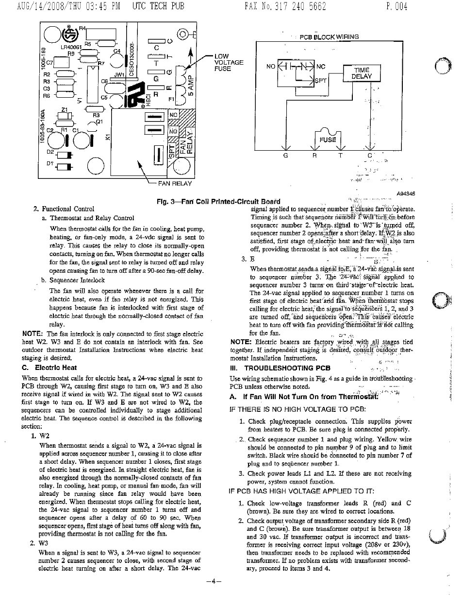 Bryant FA4A User Manual | Page 4 / 30