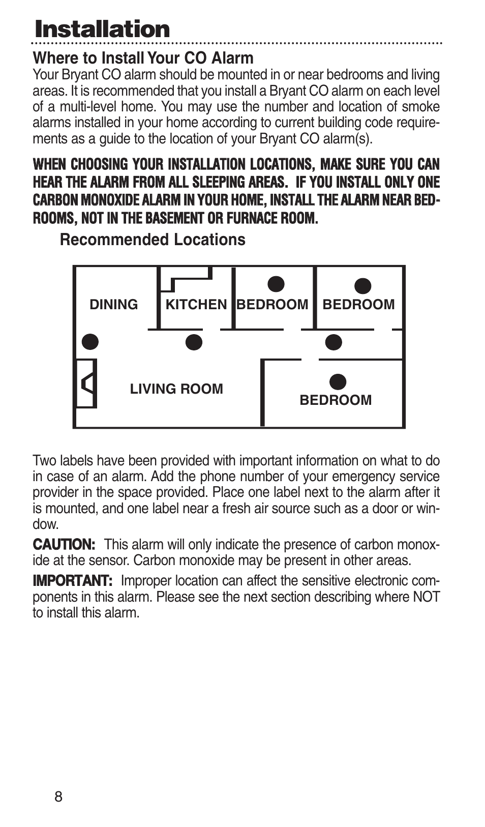 Installation | Bryant KN-COPP-3-RC User Manual | Page 11 / 35