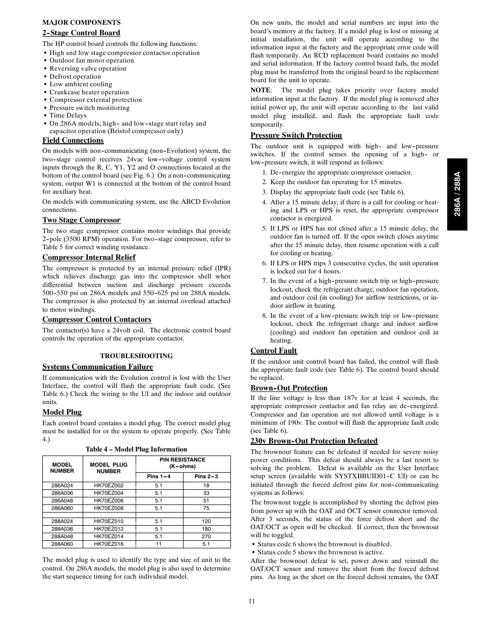 Bryant Evolutiont Series s with Puronr Refrigerant 286A User Manual | Page 11 / 16