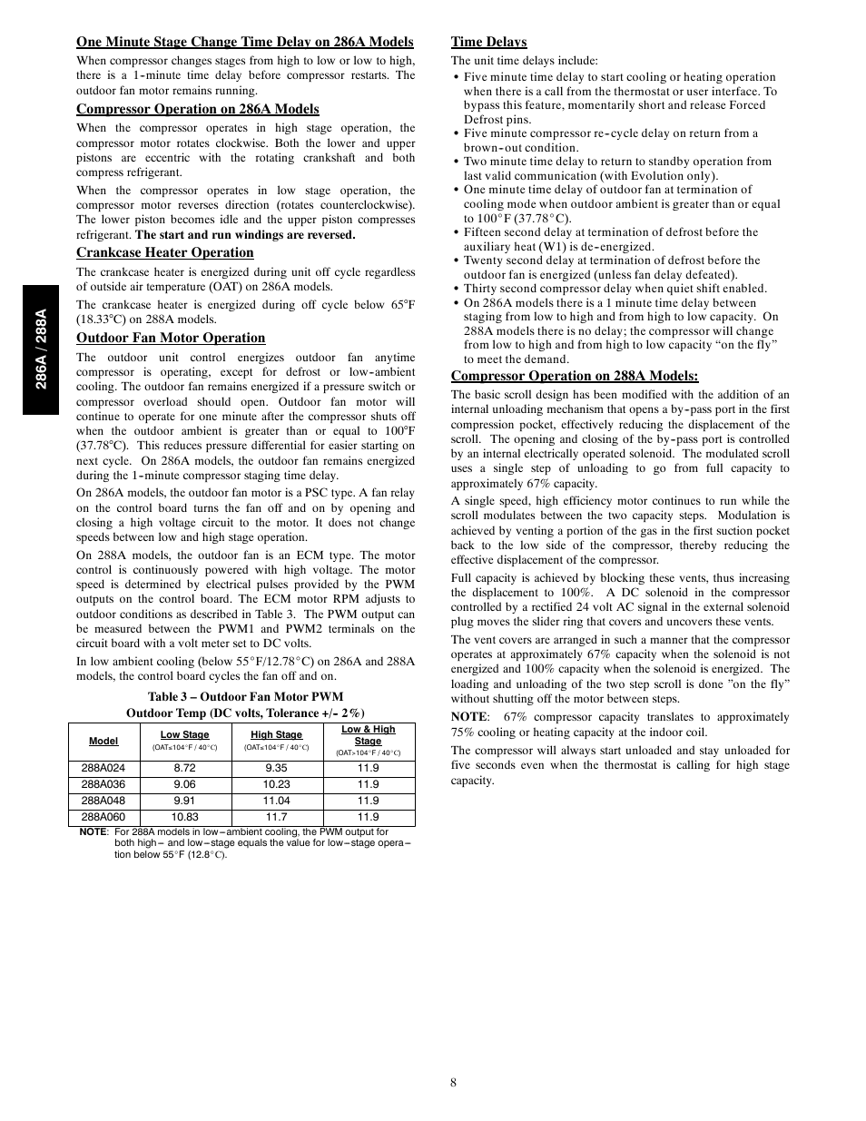 Bryant Evolutiont Series s with Puronr Refrigerant 286A User Manual | Page 8 / 16