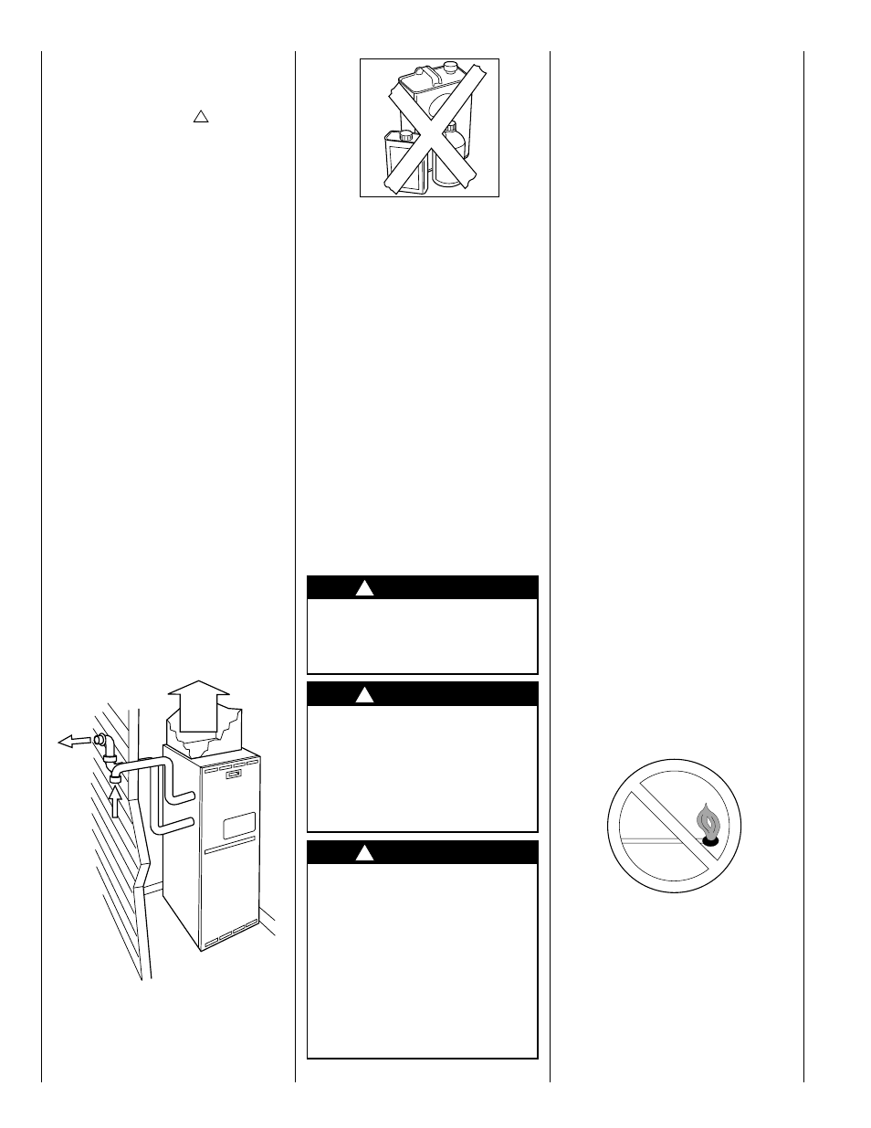 Safety considerations, Before starting your furnace, Starting and shutting down your furnace | Warning | Bryant 352MAV User Manual | Page 4 / 12