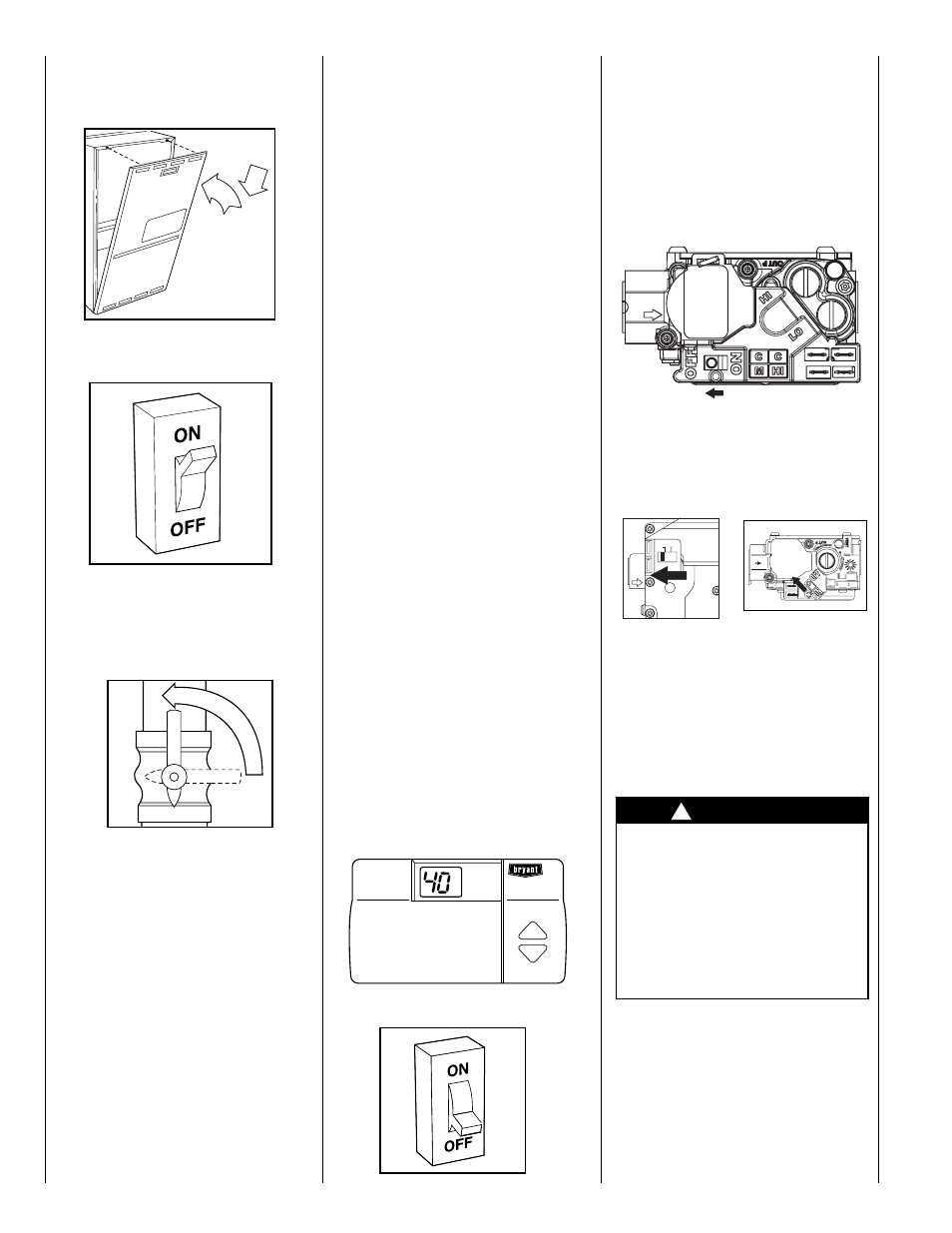 Performing routine maintenance, Caution | Bryant 352MAV User Manual | Page 6 / 12