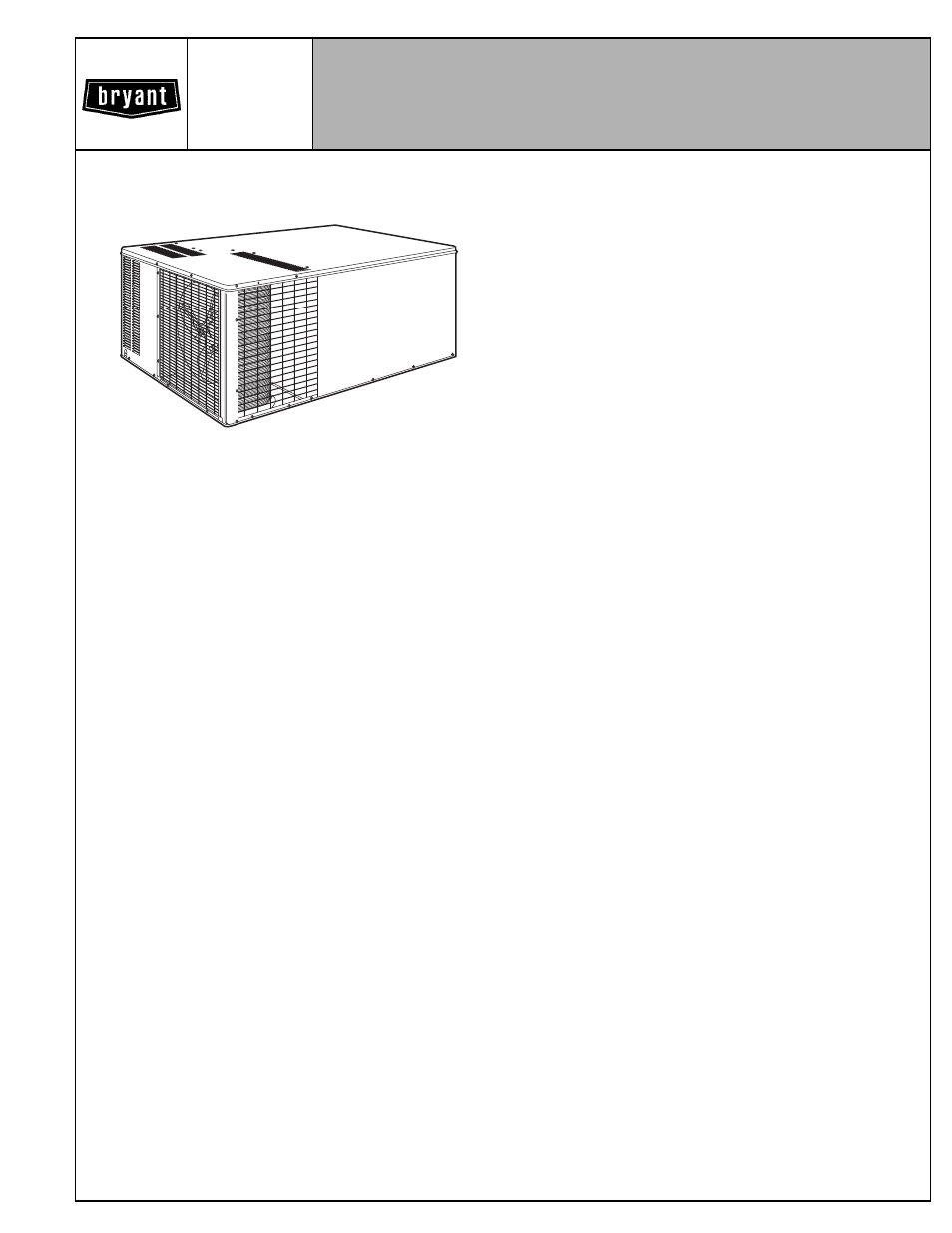 Bryant 588A User Manual | 28 pages