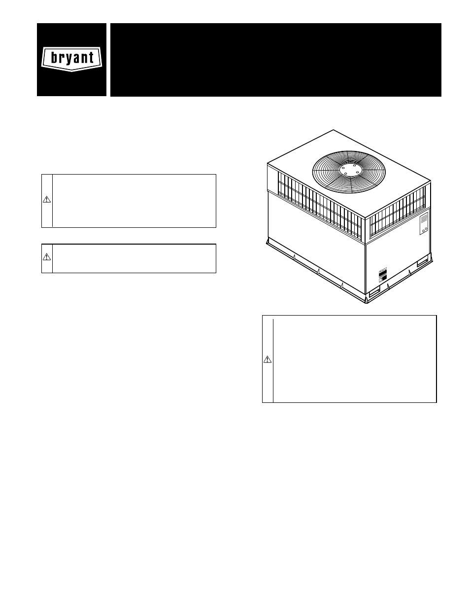 Bryant 702A User Manual | 4 pages