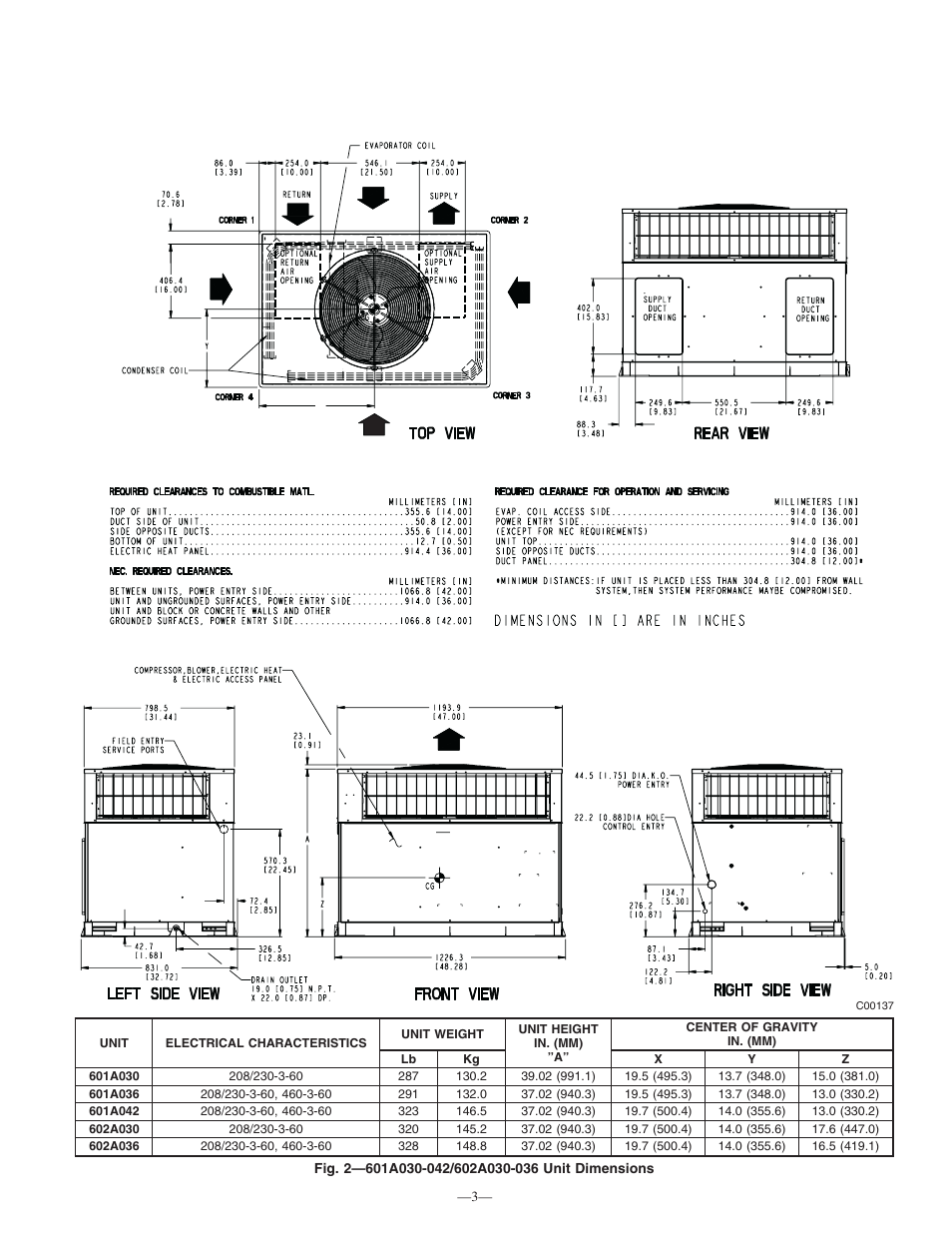 Bryant 3-PHASE 602A User Manual | Page 3 / 26