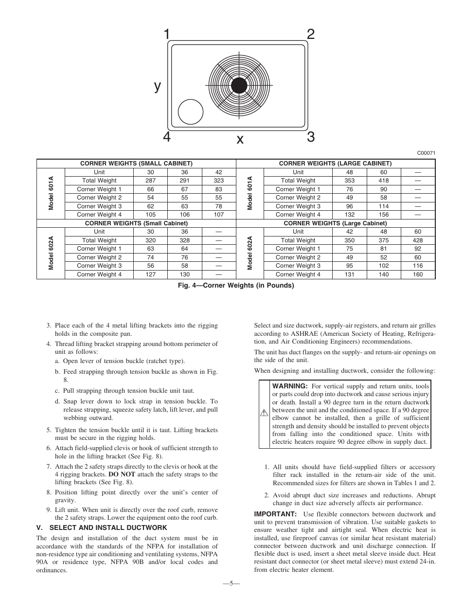 12 4 3 x y | Bryant 3-PHASE 602A User Manual | Page 5 / 26