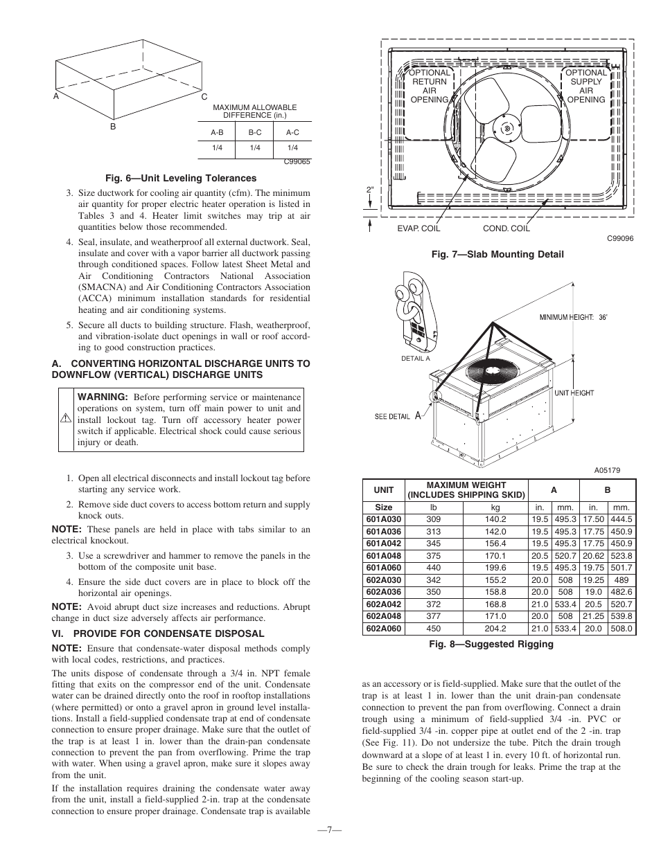 Bryant 3-PHASE 602A User Manual | Page 7 / 26
