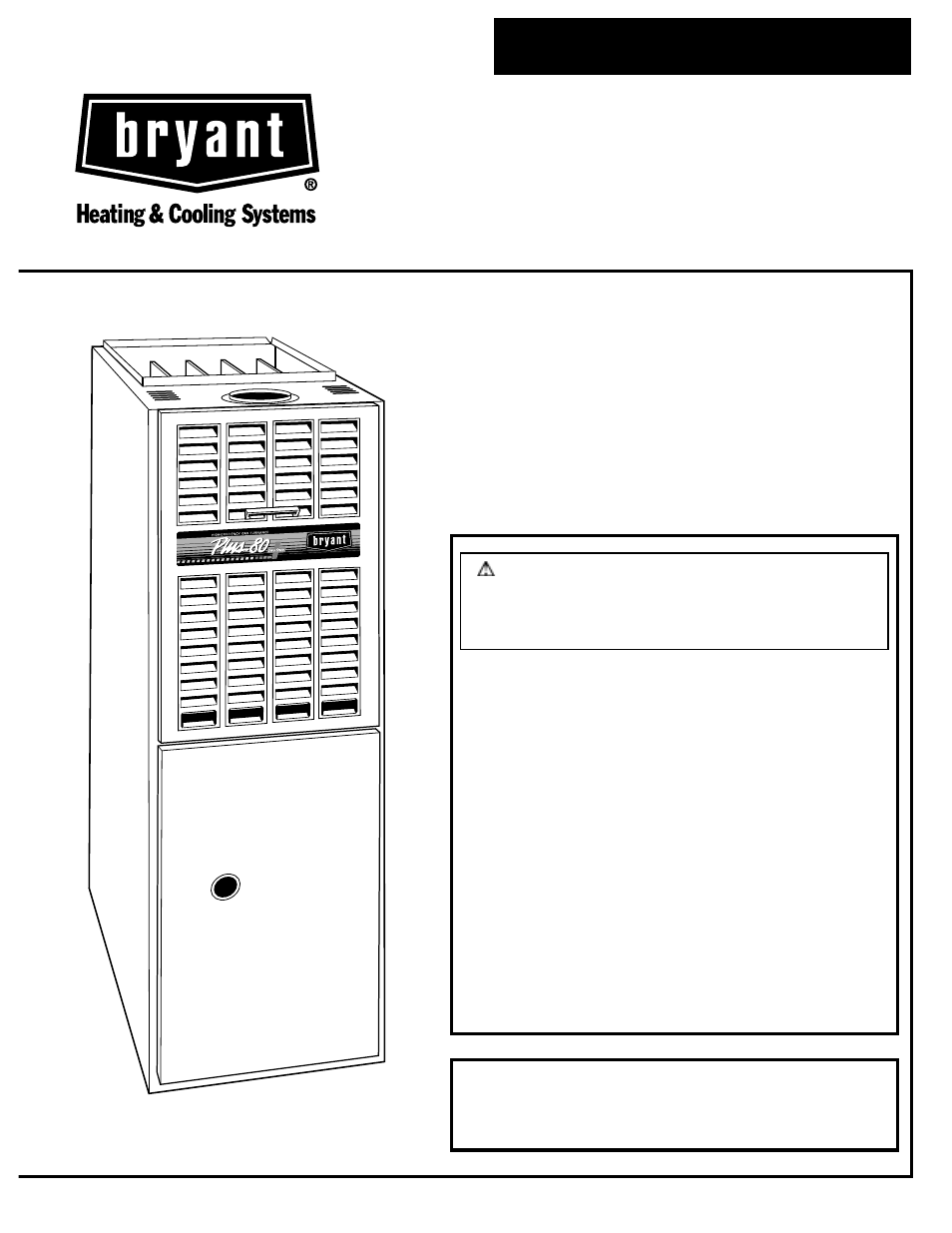 Bryant 330AAV User Manual | 12 pages