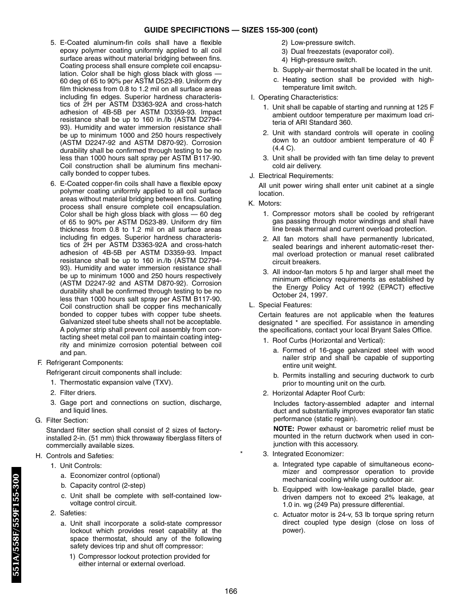 Bryant DURAPAC 551B User Manual | Page 166 / 170