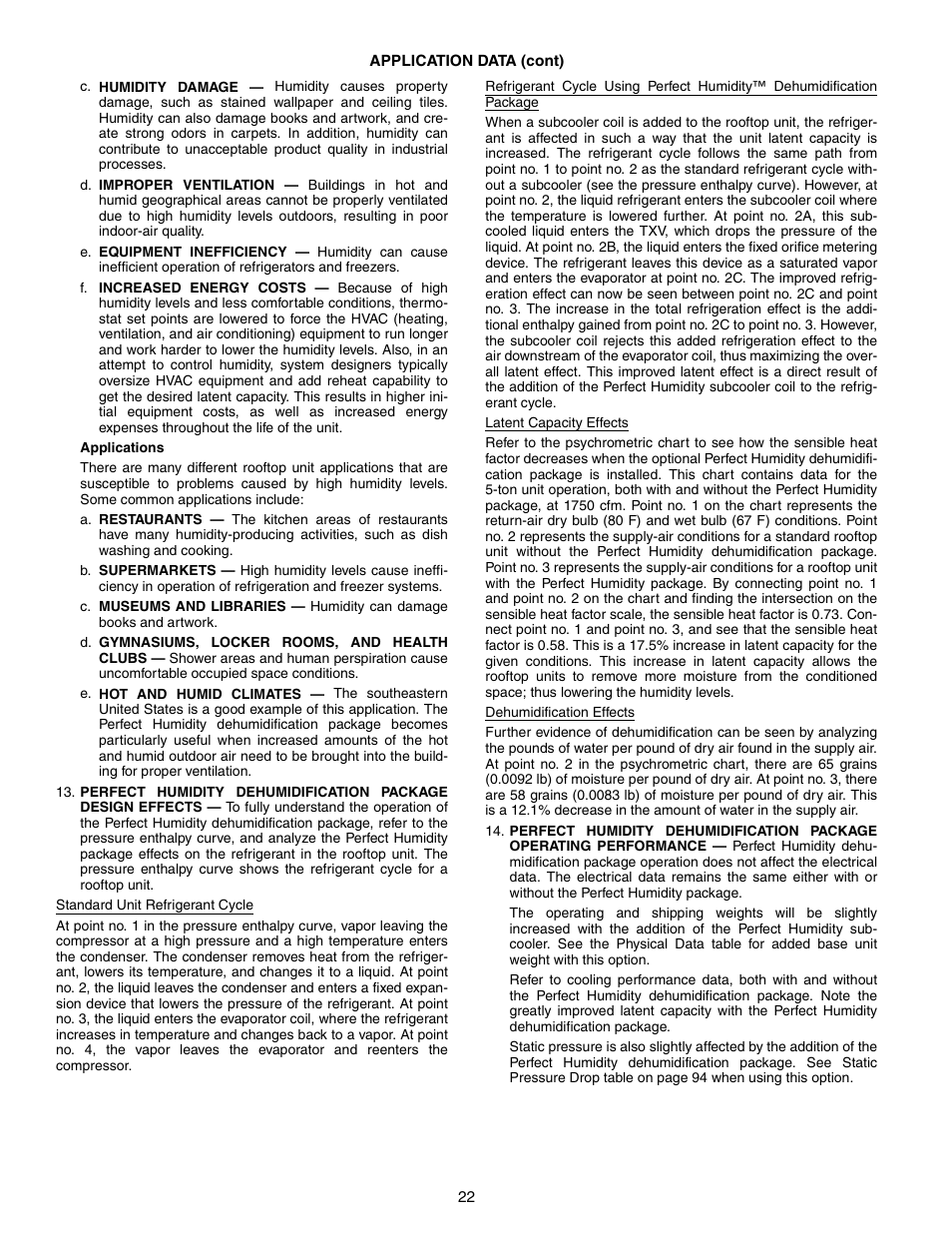 Bryant DURAPAC 551B User Manual | Page 22 / 170