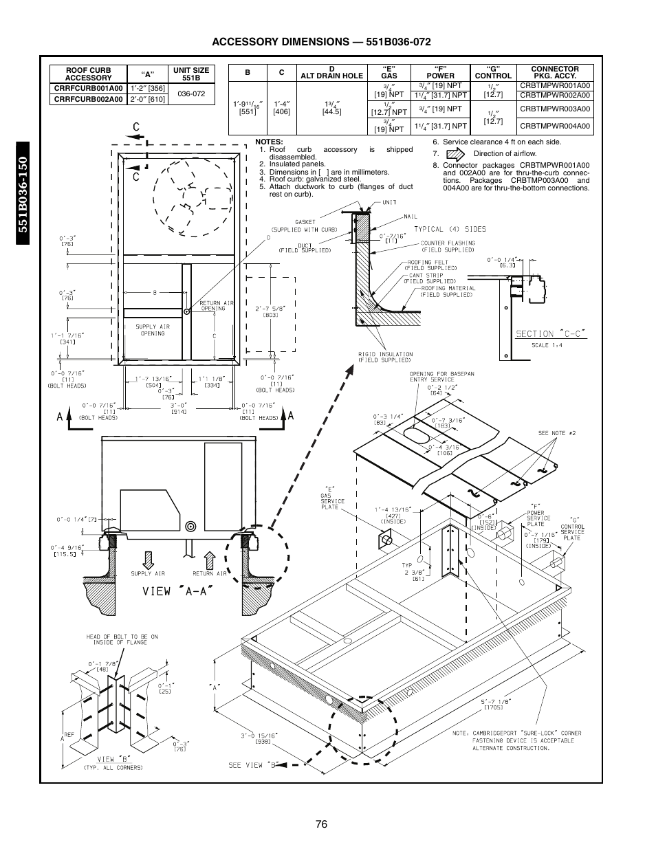 Bryant DURAPAC 551B User Manual | Page 76 / 170
