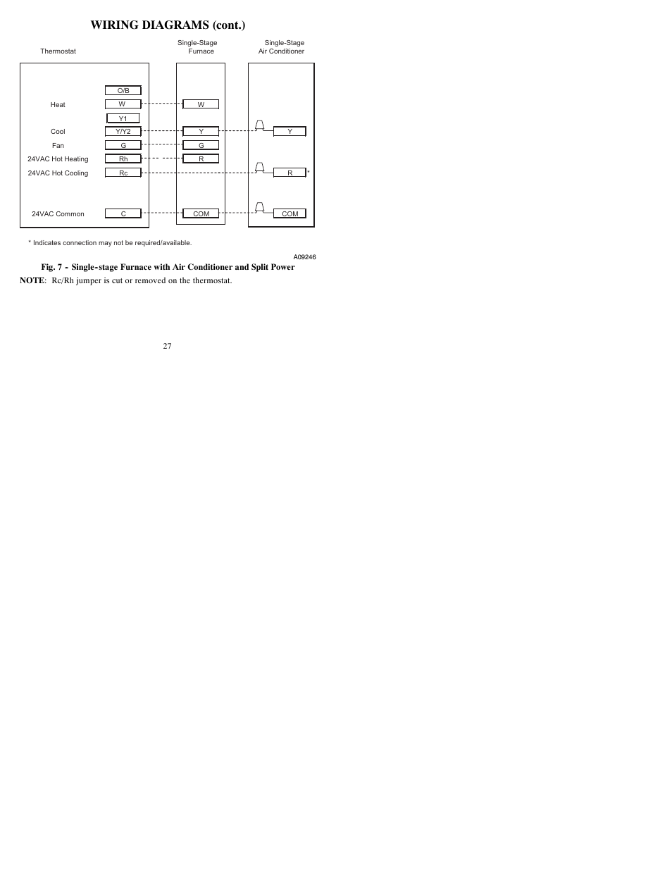 Wiring diagrams (cont.) | Bryant T2-PAC User Manual | Page 29 / 40