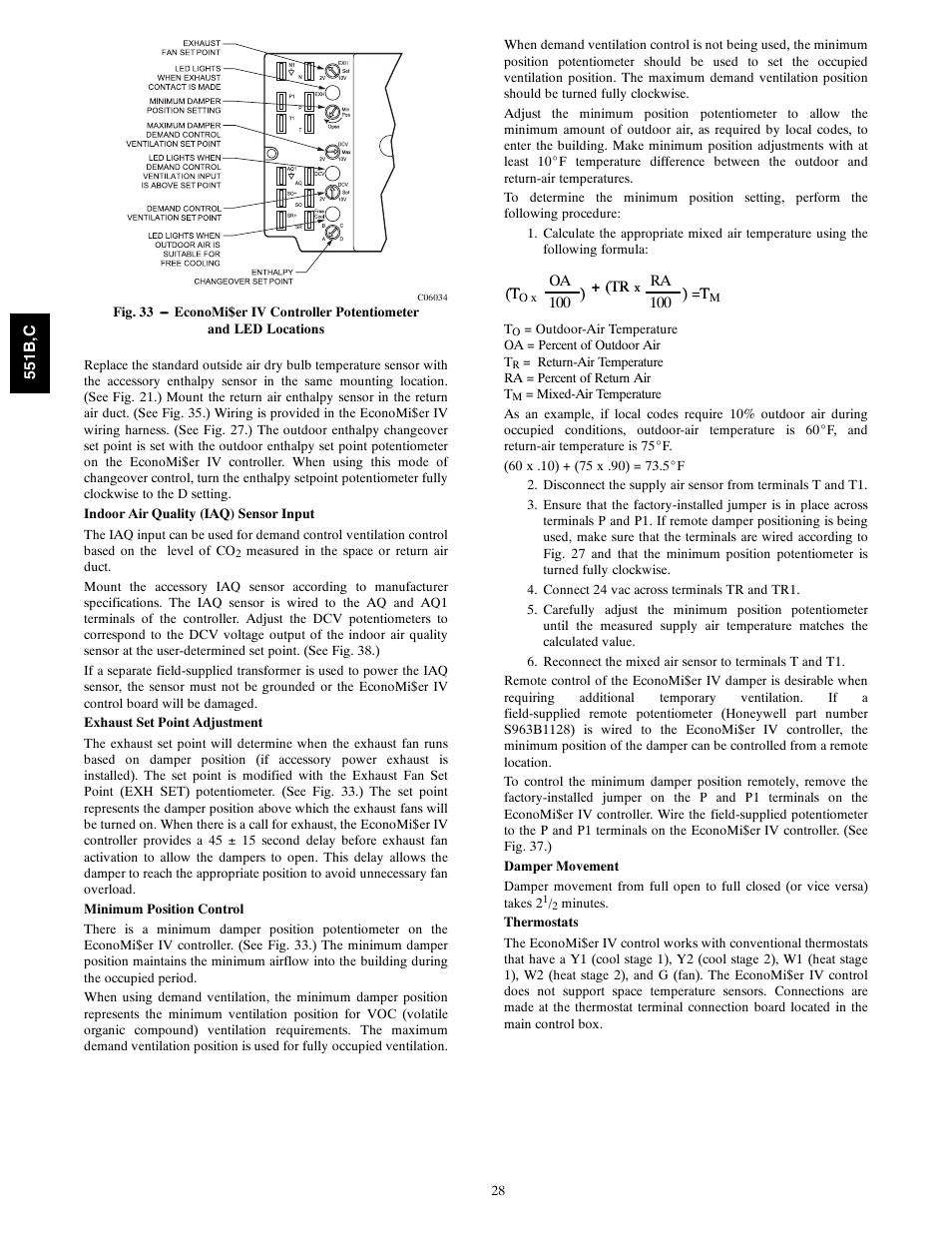 Bryant 551C User Manual | Page 28 / 61