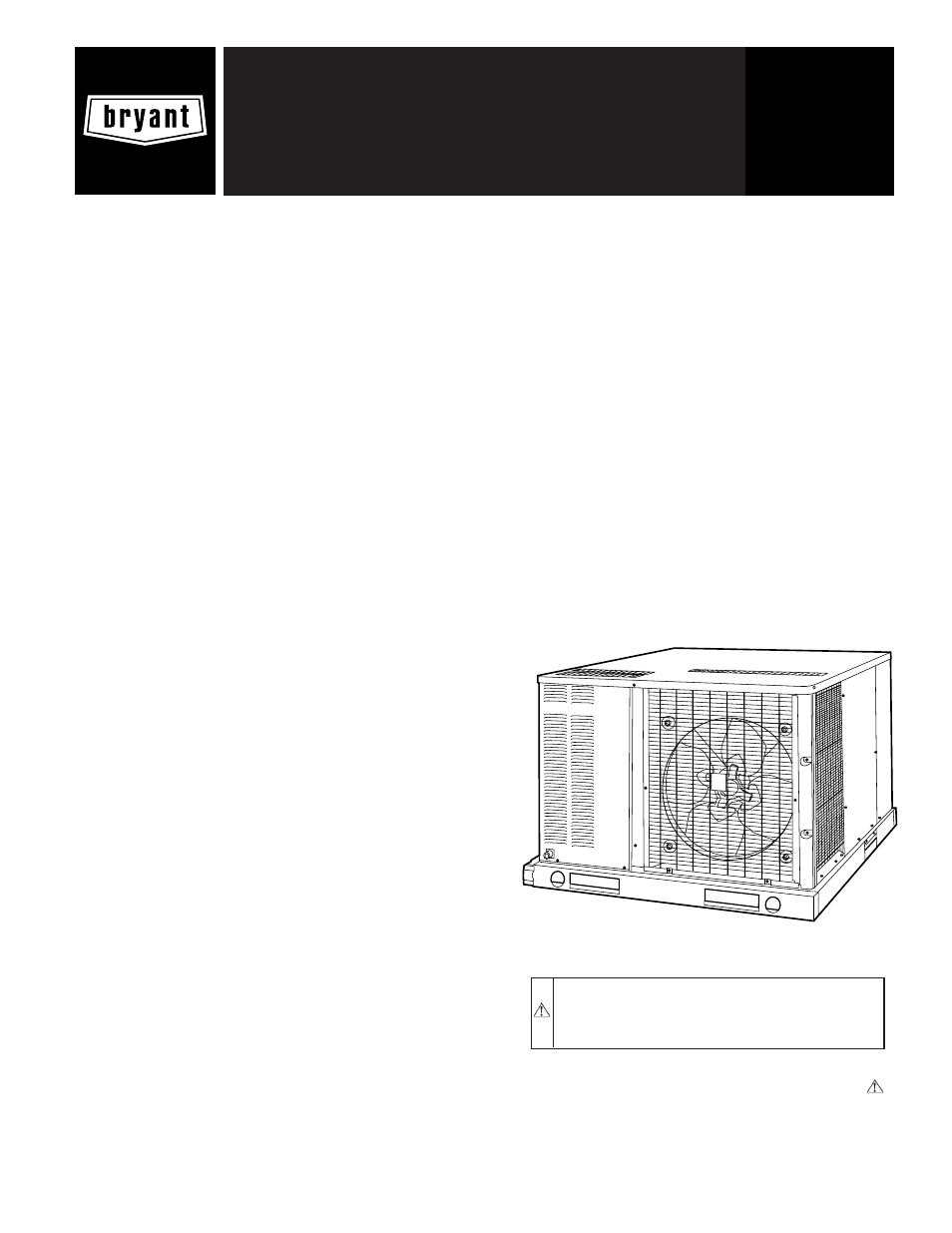 Bryant SINGLE PACKAGED HEAT PUMP UNITS 657A User Manual | 32 pages
