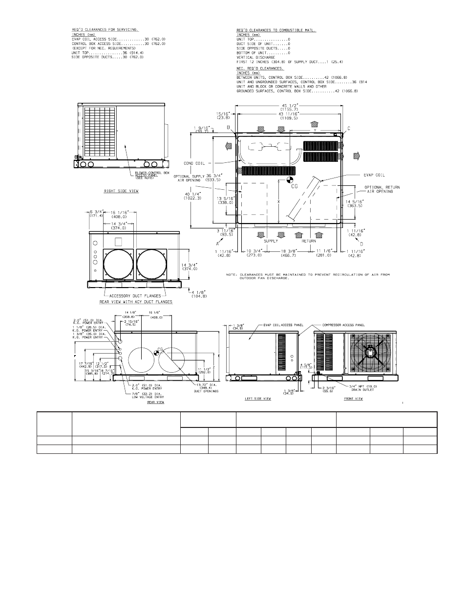 Bryant SINGLE PACKAGED HEAT PUMP UNITS 657A User Manual | Page 3 / 32