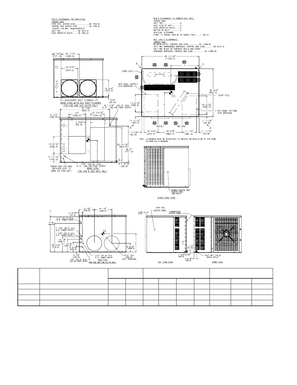 Bryant SINGLE PACKAGED HEAT PUMP UNITS 657A User Manual | Page 4 / 32