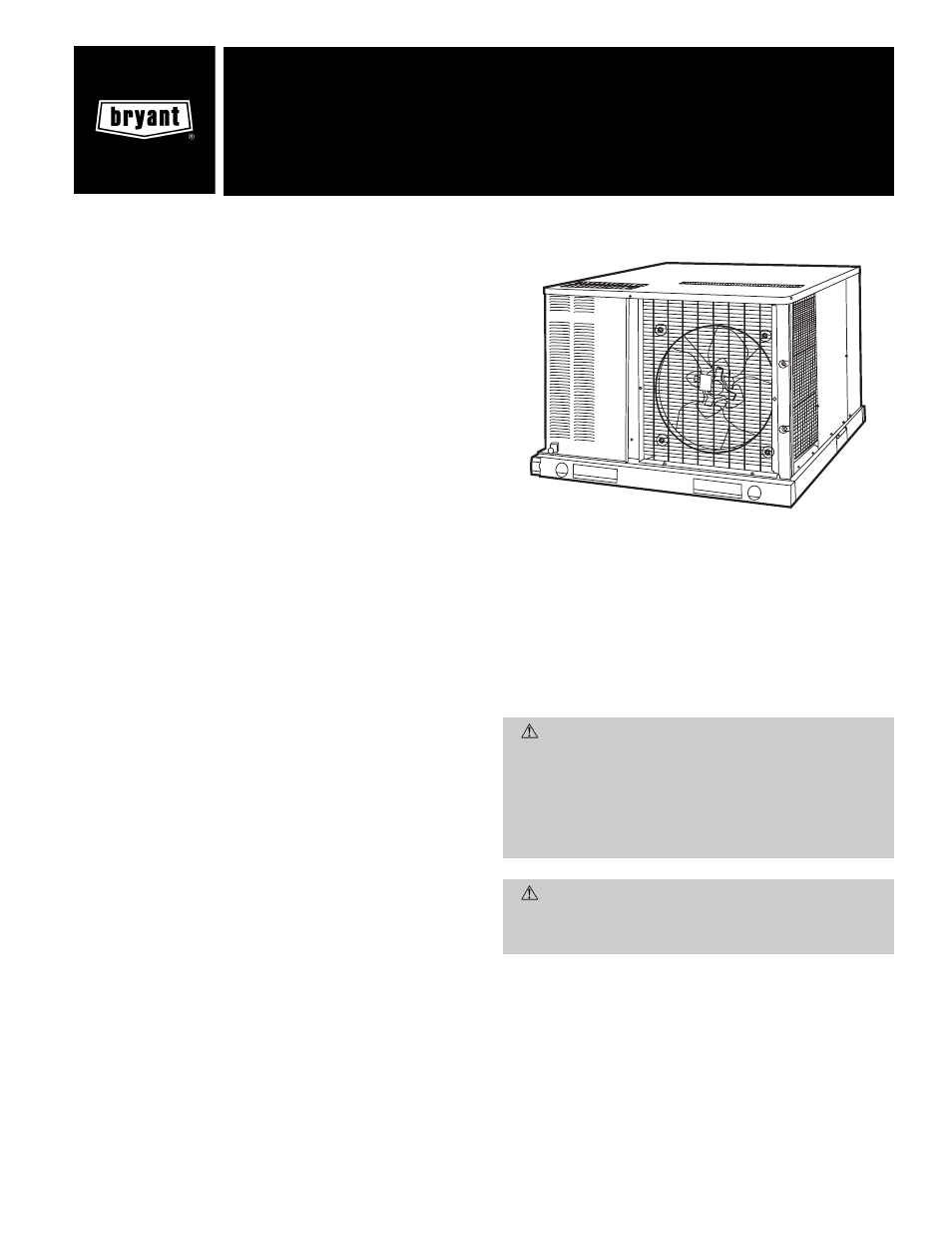 Bryant 589A User Manual | 52 pages