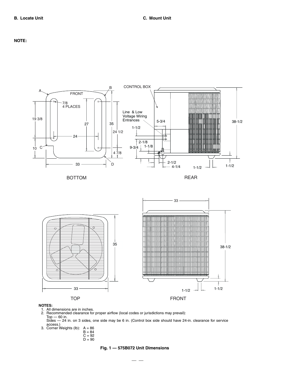 Bryant 575C User Manual | Page 2 / 28