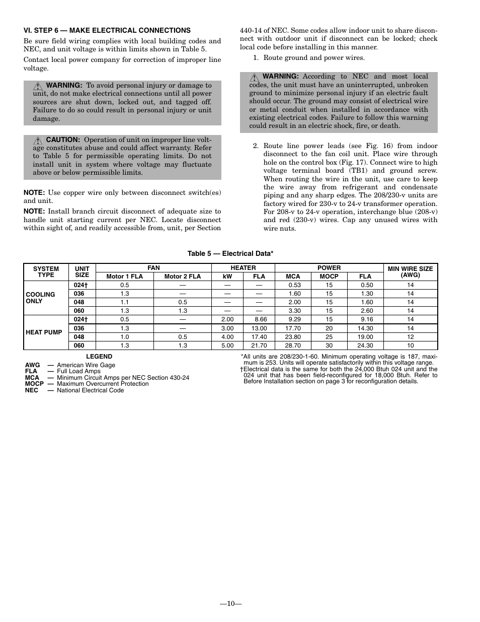 Bryant 619CNF User Manual | Page 10 / 24