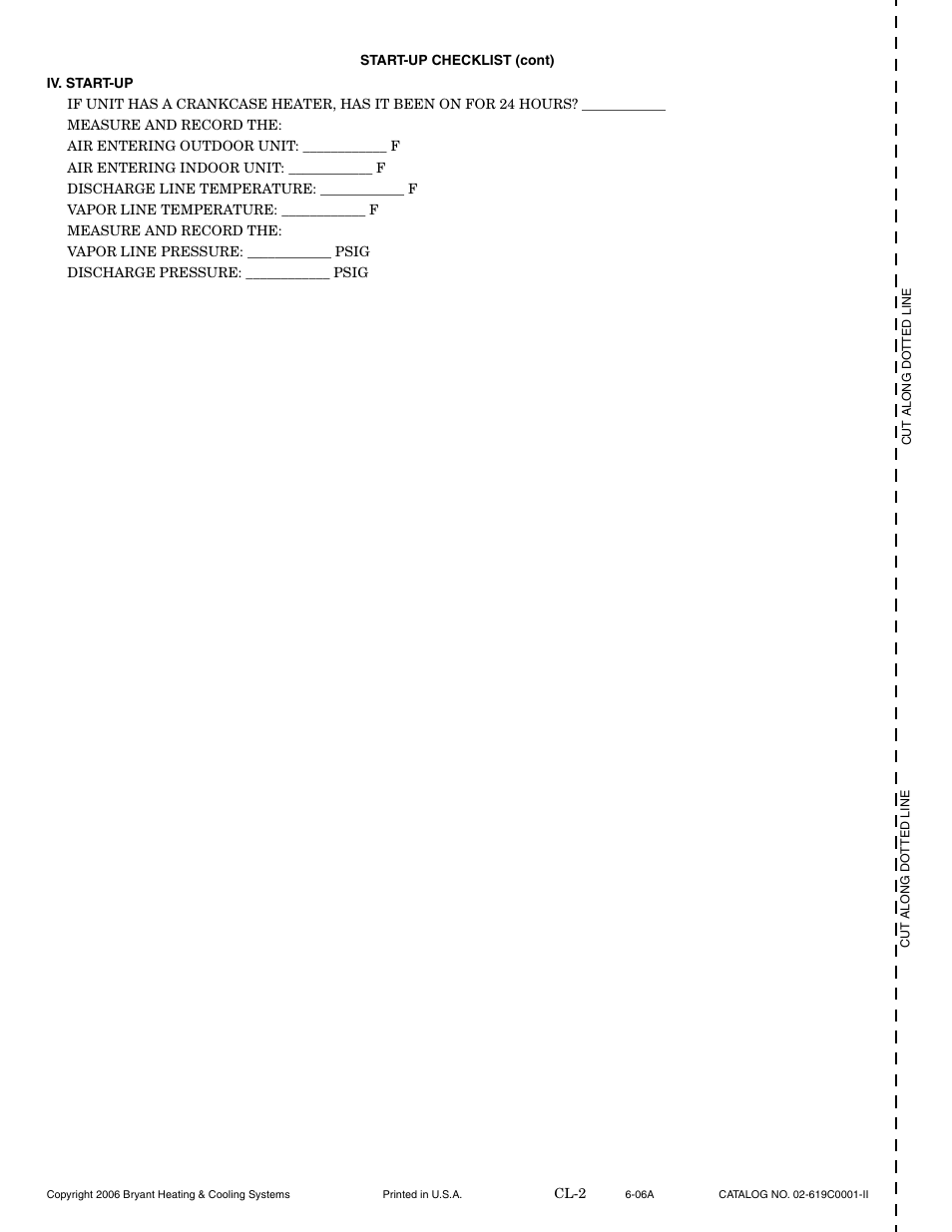 Bryant 619CNF User Manual | Page 24 / 24