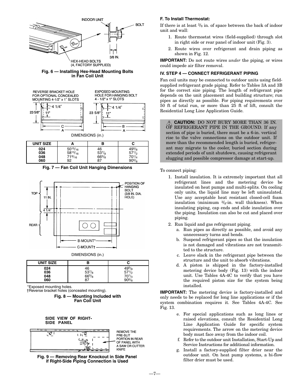 Bryant 619CNF User Manual | Page 7 / 24