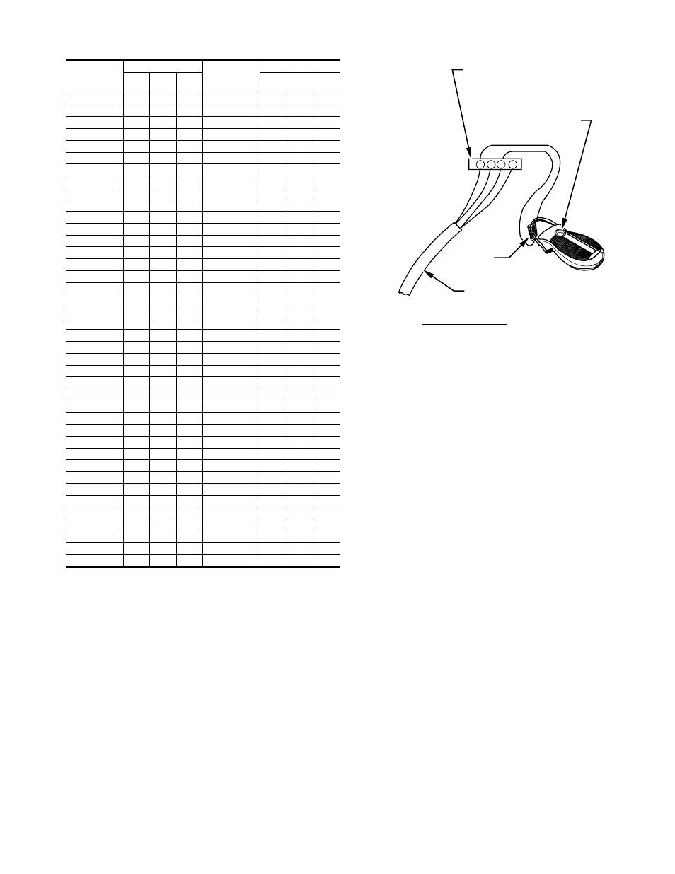 Table 8–gas rate (cu ft/hr), Fig. 42—amp draw check with ammeter | Bryant 310JAV User Manual | Page 30 / 45