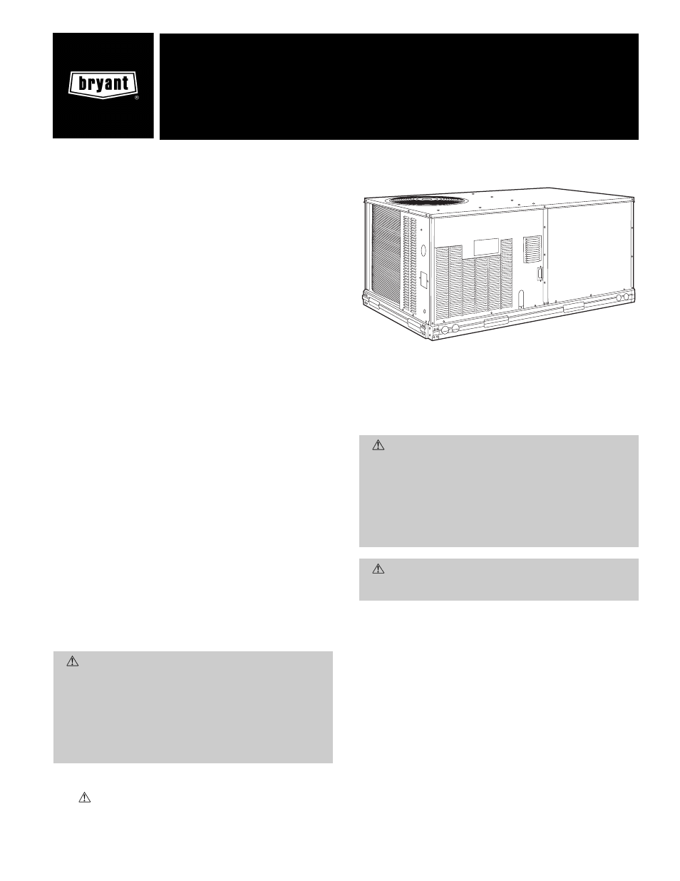 Bryant Gas Heating/Electric Cooling Units 581B User Manual | 40 pages