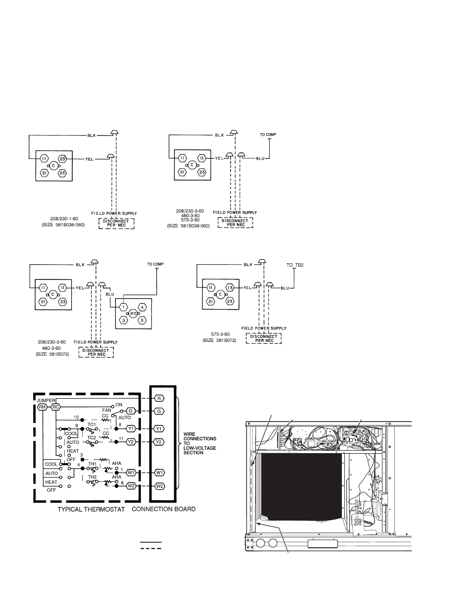 Bryant Gas Heating/Electric Cooling Units 581B User Manual | Page 10 / 40