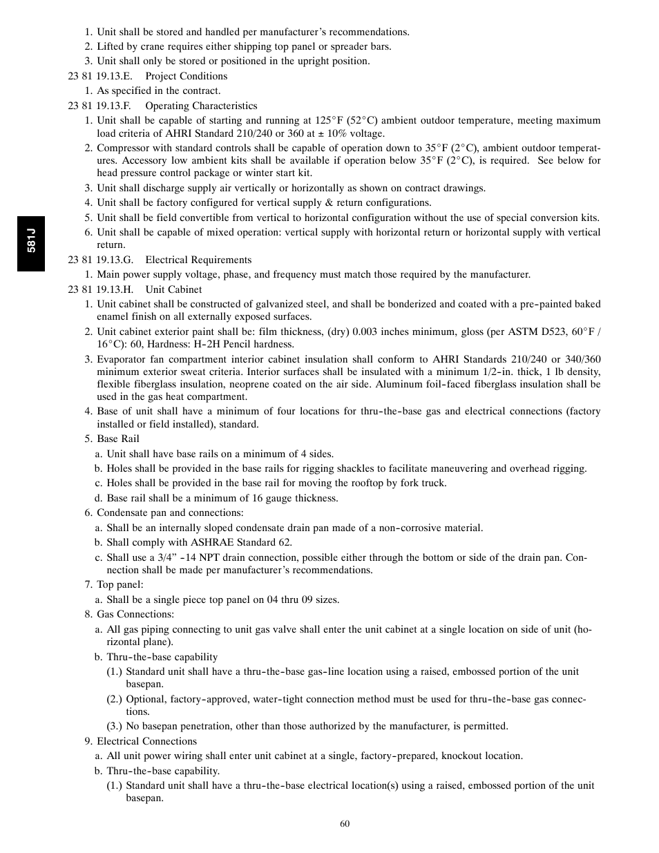 Bryant PREFERRED 581J User Manual | Page 60 / 66