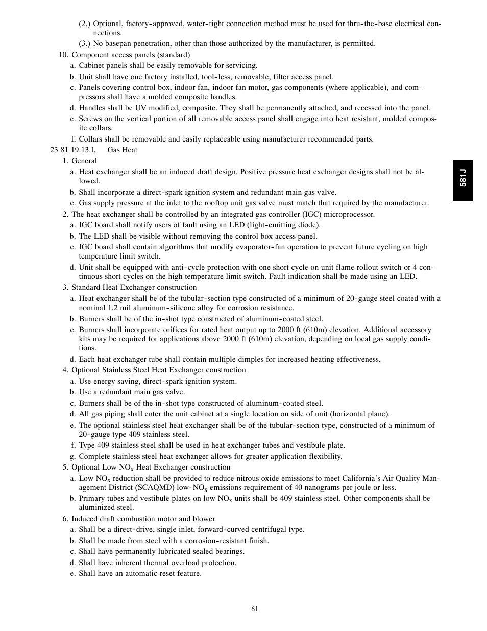 Bryant PREFERRED 581J User Manual | Page 61 / 66