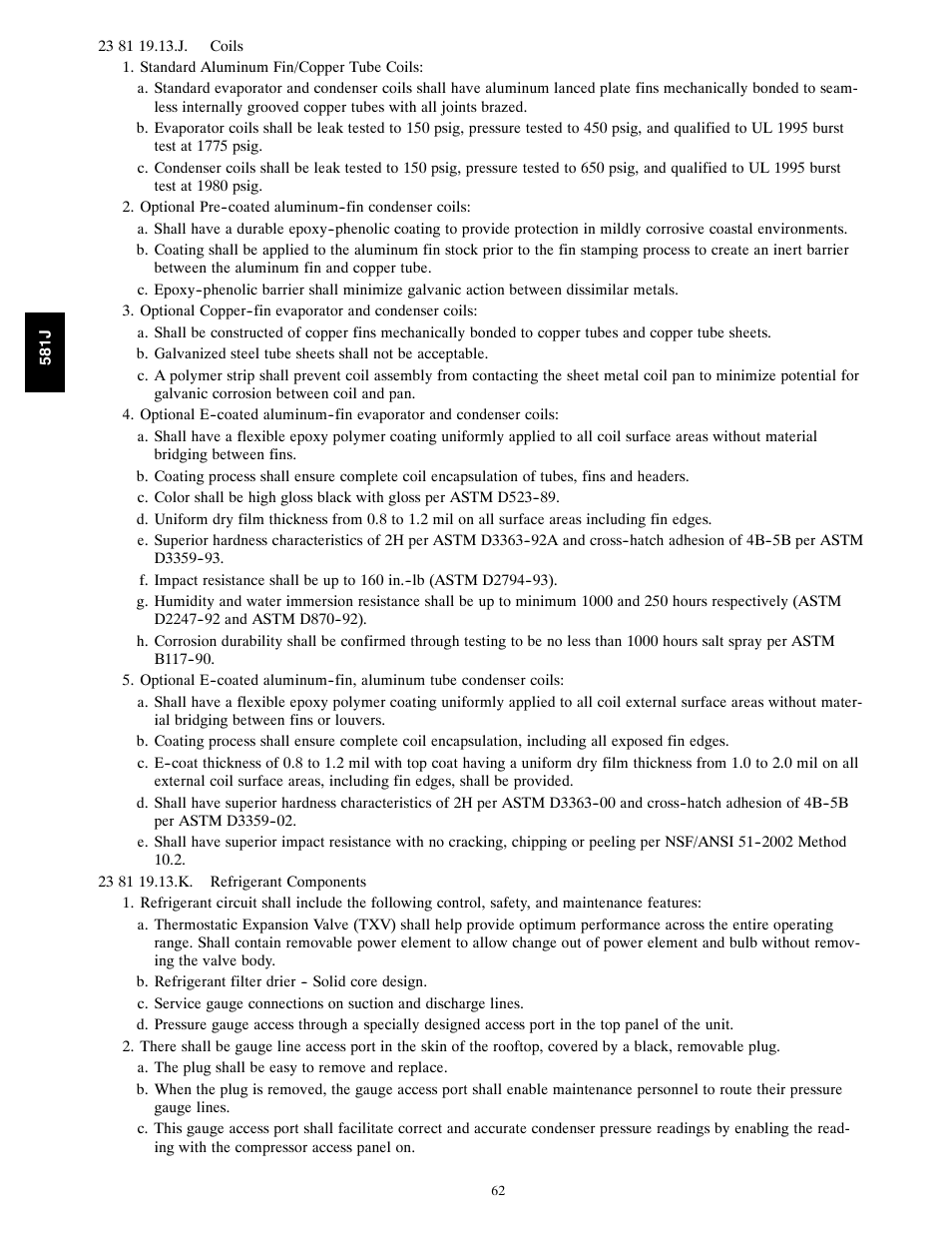 Bryant PREFERRED 581J User Manual | Page 62 / 66