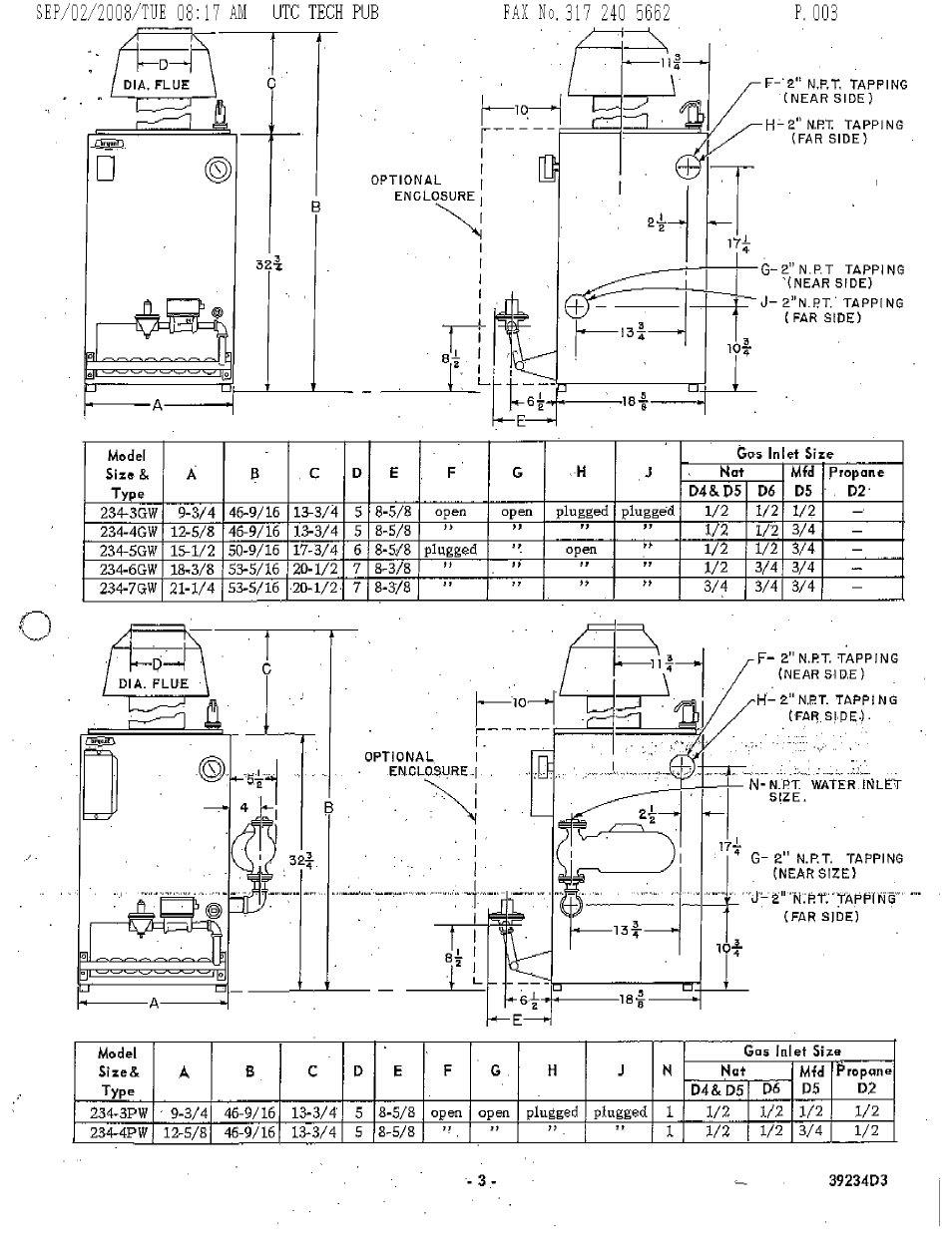 P. 003 | Bryant 234B User Manual | Page 3 / 16