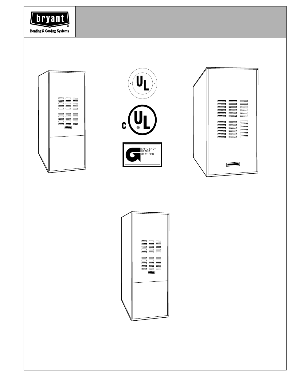 Bryant Oil Fired 363AAP 361AAN User Manual | 8 pages