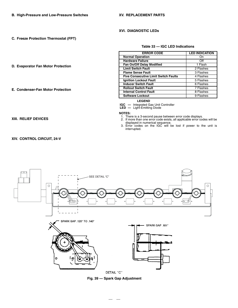 Bryant DURAPAC PLUS 581A User Manual | Page 42 / 56