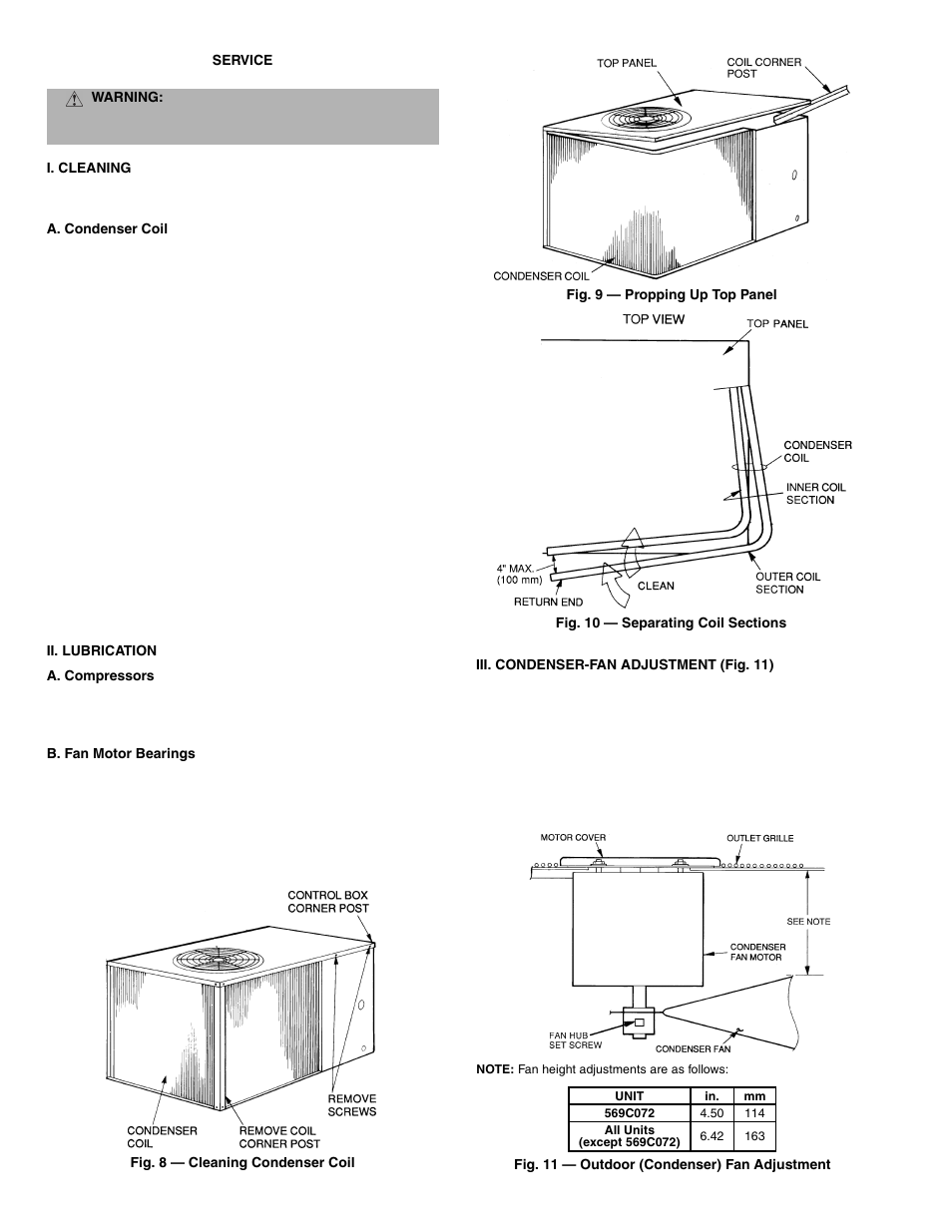 Bryant COMMERCIAL AIR COOLED CONDENSING UNITS 576b User Manual | Page 10 / 16